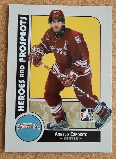 НХЛ Анджело Эспозито Монреаль Юниорс № 84