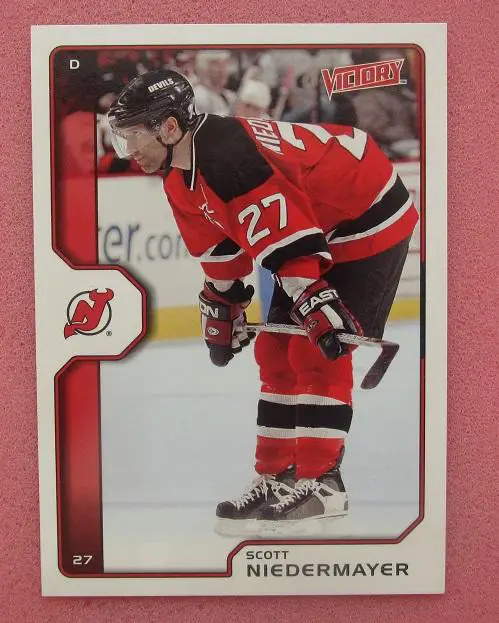 НХЛ Скотт Нидермайер Нью-Джерси Дэвилз № 126