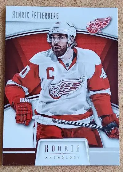 НХЛ Хенрик Зеттерберг Детройт Ред Уингз № 34