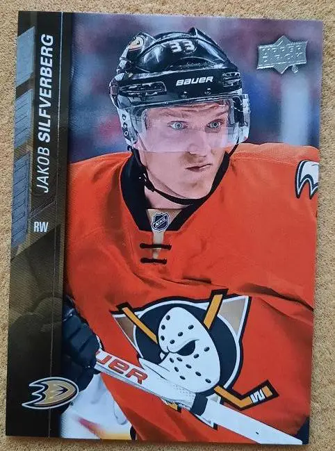 НХЛ Якоб Сильверберг Анахайм Дакс № 255