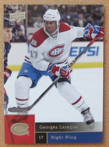 НХЛ Жорж Ларак Монреаль Канадиенс № 21