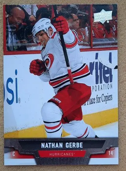 НХЛ Натан Гербе Каролина Харрикейнз № 390