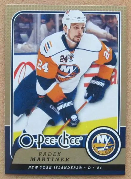 НХЛ Радек Мартинек Нью-Йорк Айлендерс № 304