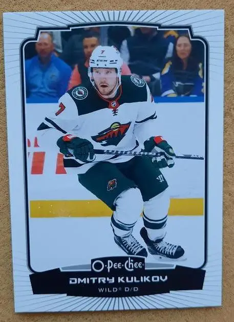 НХЛ Дмитрий Куликов Миннесота Уайлд Локомотив Ярославль № 368