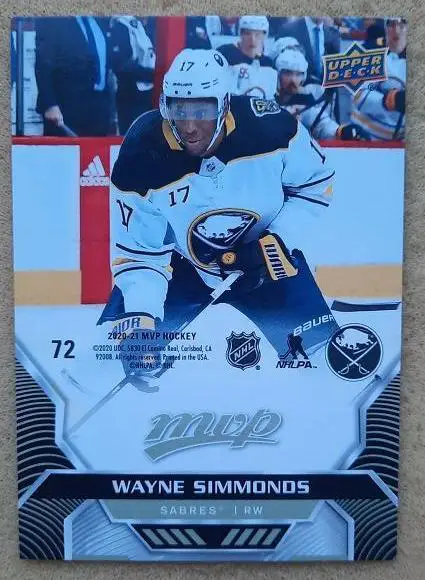 НХЛ Уэйн Симмондс Баффало Сейбрз № 72 пазл Райан О’Райли Колорадо Эвеланш