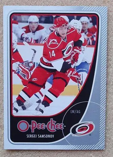 НХЛ Сергей Самсонов Каролина Харрикейнз ЦСКА Динамо Москва № 422