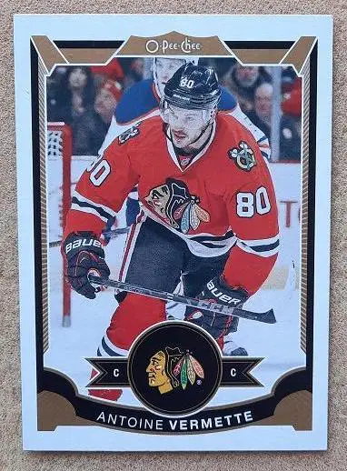 НХЛ Антуан Верметт Чикаго Блэкхокс № 392