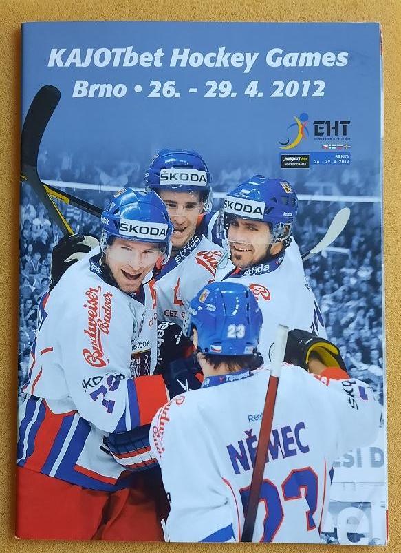 Чешские игры KAJOTbet Hockey Games 26-29.04.2012 Чехия Россия Швеция Финляндия