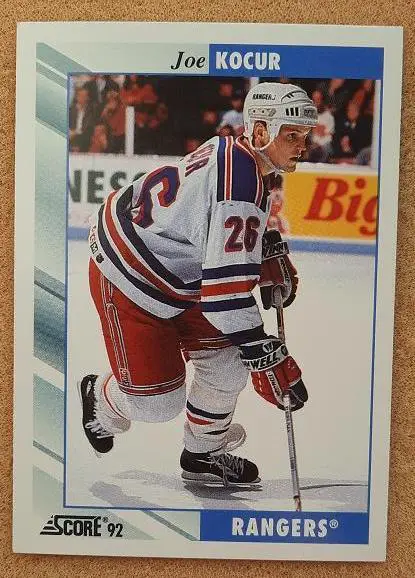 НХЛ Джо Кочур Нью-Йорк Рейнджерс № 24