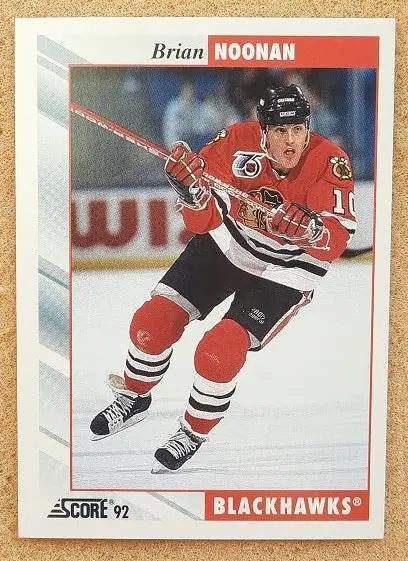 НХЛ Брайан Нунан Чикаго Блэкхокс № 89