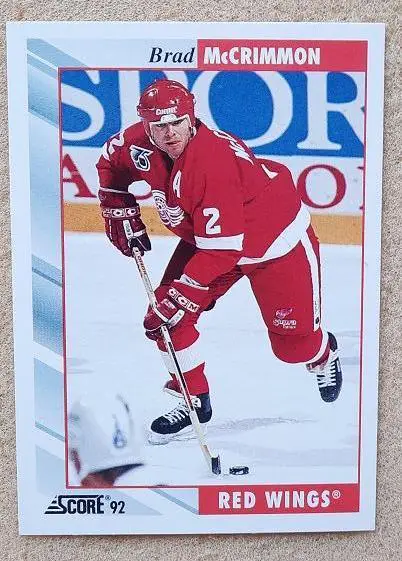 НХЛ Брэд Маккриммон Детройт Ред Уингз № 141