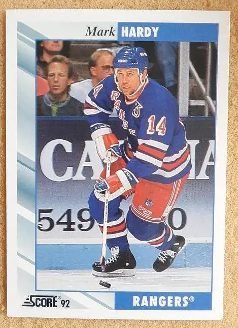 НХЛ Марк Харди Нью-Йорк Рейнджерс № 247