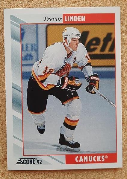 НХЛ Тревор Линден Ванкувер Кэнакс № 305