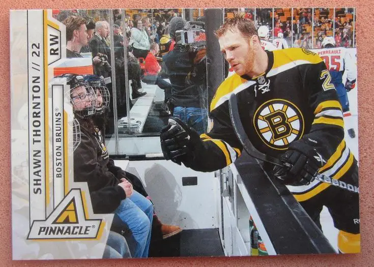 НХЛ Шон Торнтон Бостон Брюинз № 181