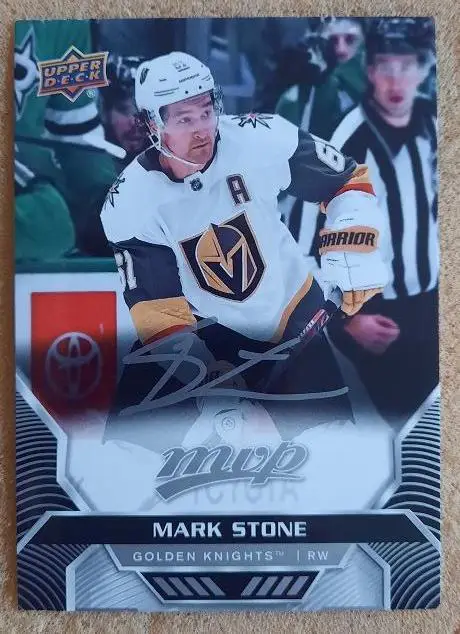 НХЛ Марк Стоун Вегас Голден Найтс № 146 автограф