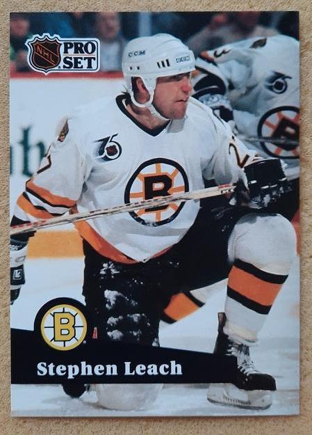 НХЛ Стив Лич Бостон Брюинз № 346