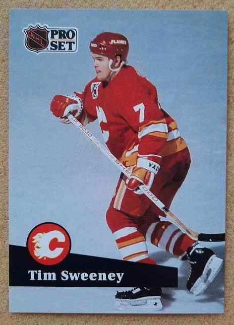 НХЛ Тим Суини Калгари Флэймз № 364