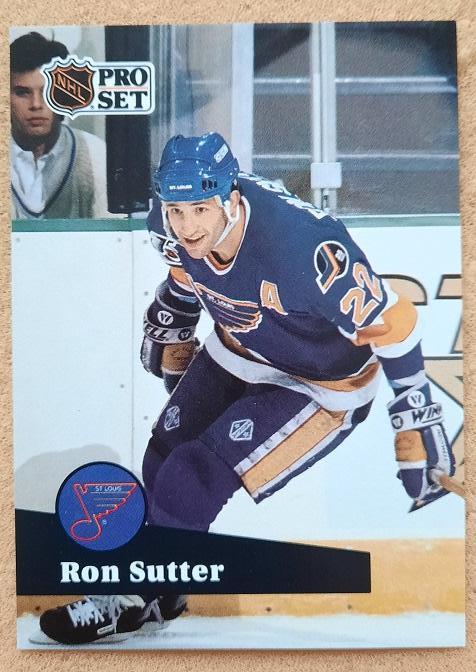 НХЛ Рон Саттер Сент-Луис Блюз № 476