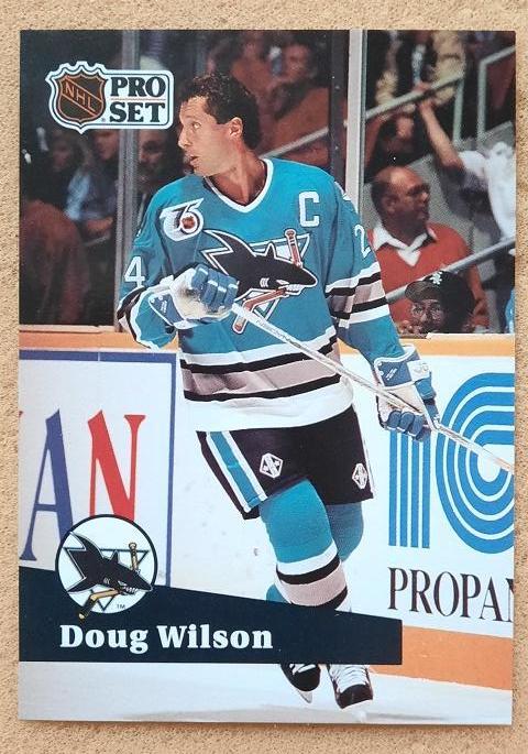 НХЛ Дуг Уилсон Сан-Хосе Шаркс № 478