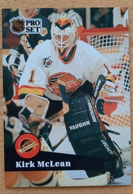 НХЛ Кирк МакЛин Ванкувер Кэнакс № 501