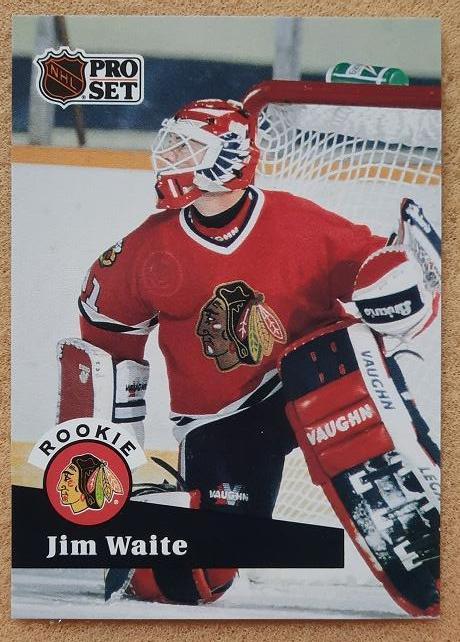 НХЛ Джимми Уайт Чикаго Блэкхокс № 530
