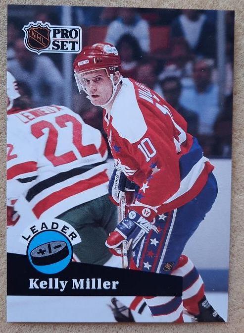 НХЛ Келли Миллер Вашингтон Кэпиталз № 611