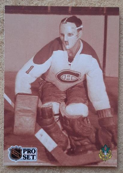 НХЛ Жак Плант Монреаль Канадиенс № 341