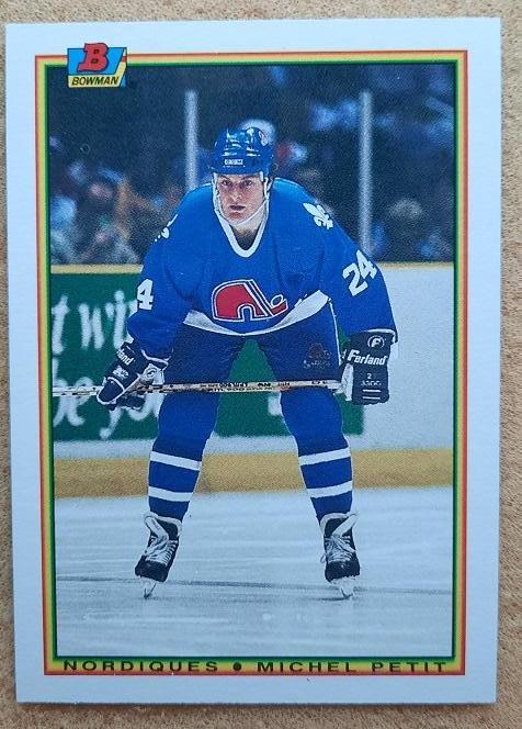 НХЛ Мишель Пети Квебек Нордикс № 170