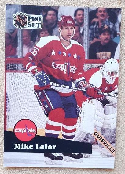 НХЛ Майк Лалор Вашингтон Кэпиталз № 255