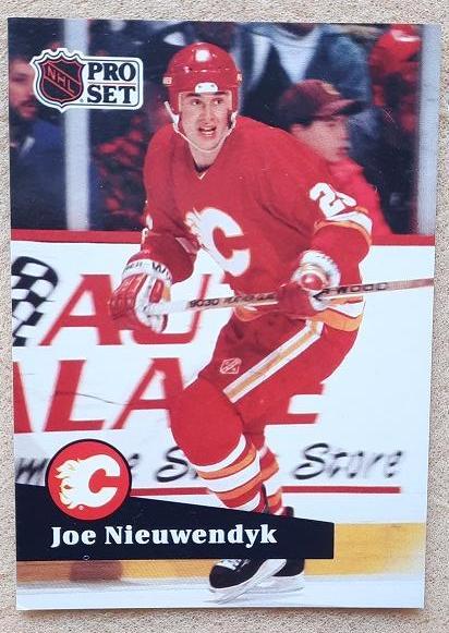 НХЛ Джо Ньювендайк Калгари Флэймз № 29