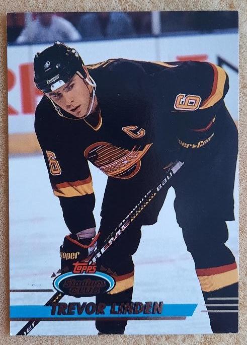 НХЛ Тревор Линден Ванкувер Кэнакс № 357