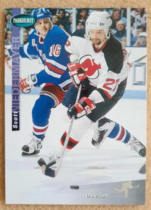 НХЛ Скотт Нидермайер Нью-Джерси Дэвилз № SE 95