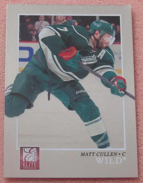 НХЛ Мэтт Каллен Миннесота Уайлд № 163