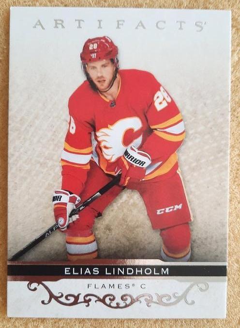 НХЛ Элиас Линдхольм Калгари Флэймз № 56