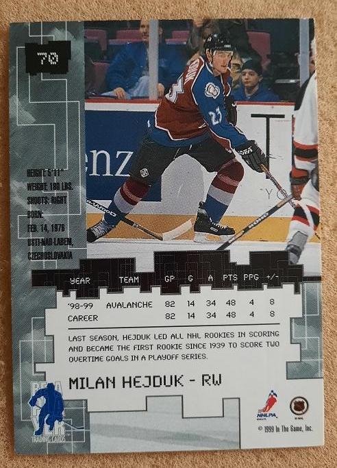 НХЛ Милан Гейдук Колорадо Эвеланш № 70 1