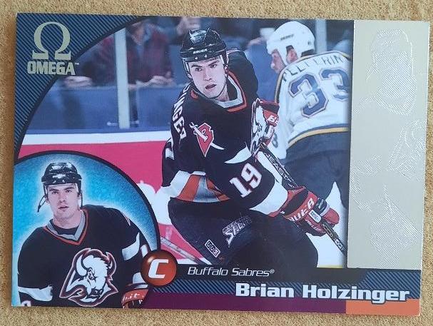 НХЛ Брайан Холцингер Баффало Сейбрз № 24