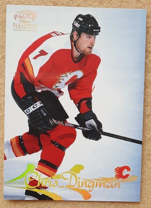 НХЛ Крис Дингман Калгари Флэймз № 27