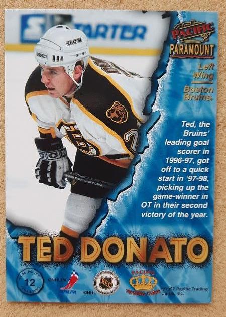 НХЛ Тед Донато Бостон Брюинз № 12 1