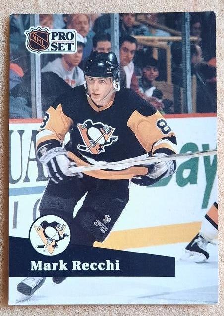 НХЛ Марк Рекки Питтсбург Пингвинз № 184