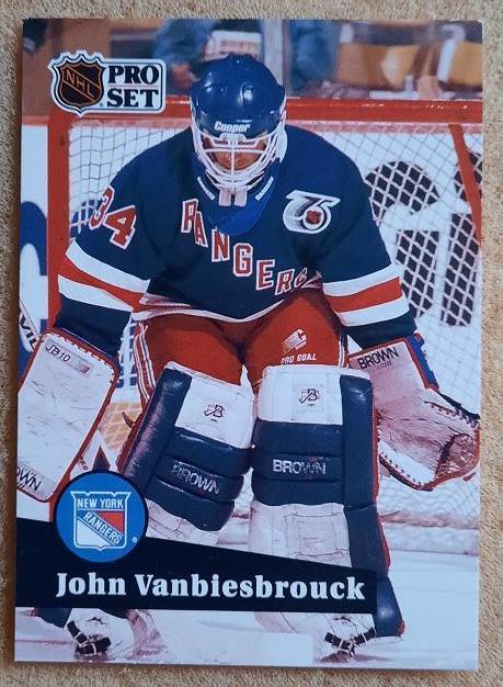 НХЛ Джон Ванбисбрук Нью-Йорк Рейнджерс № 447