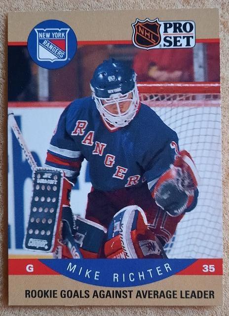 НХЛ Майк Рихтер Нью-Йорк Рейнджерс № 398