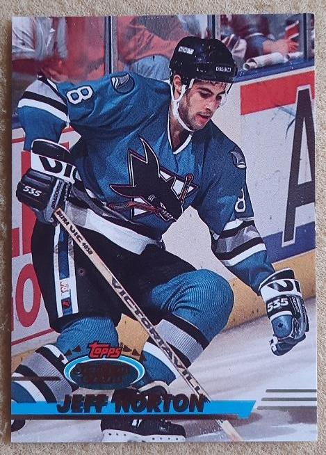 НХЛ Джефф Нортон Сан-Хосе Шаркс № 495