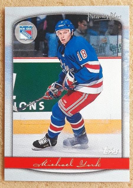 НХЛ Майк Йорк Нью-Йорк Рейнджерс № 126