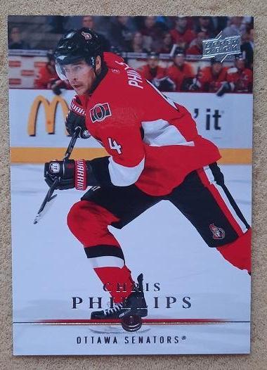 НХЛ Крис Филлипс Оттава Сенаторз № 390