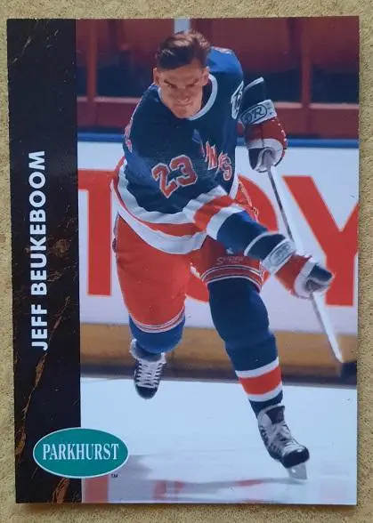 НХЛ Джефф Бьюкебум Нью-Йорк Рейнджерс № 341