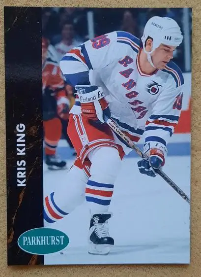 НХЛ Крис Кинг Нью-Йорк Рейнджерс № 337