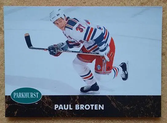 НХЛ Пол Бротен Нью-Йорк Рейнджерс № 336