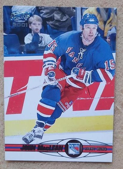 НХЛ Джон МакЛин Нью-Йорк Рейнджерс № 266