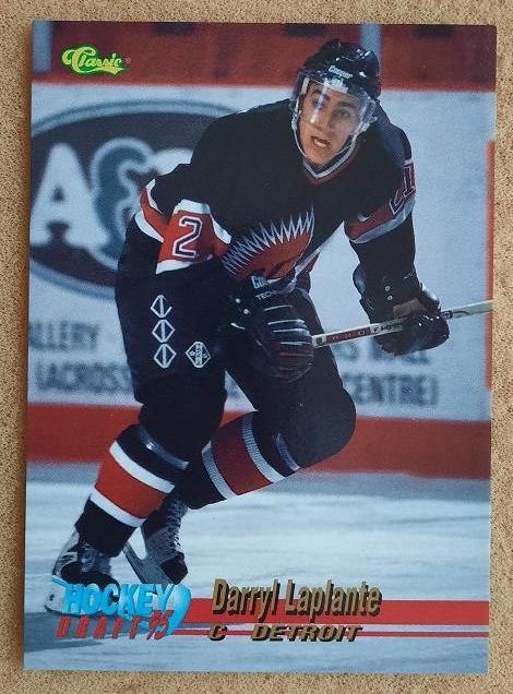НХЛ Дэррил Лапланте Мус-Джо Уорриорз № 49