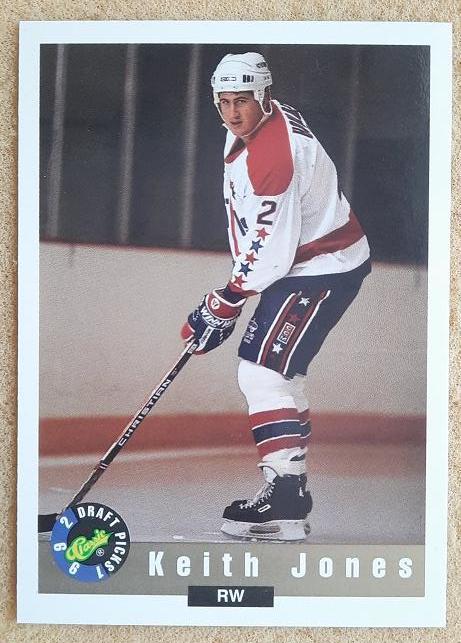 НХЛ Кит Джонс Балтимор Скипджэкс № 96